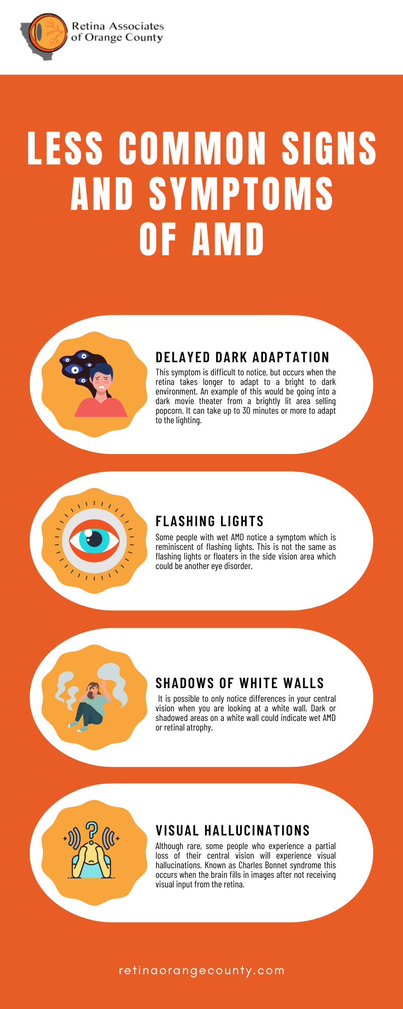 Less Common Signs and Symptoms of AMD